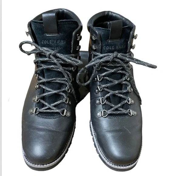 CLEARANCE! Cole Haan Mens ZeroGrand Water-Resistant
Hiker Boots Size: 9M Cole Haan Zerogrand Gray Boots for Men for sale | eBay main image 3
